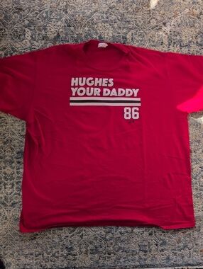 'Hughes Your Daddy' Jack Hughes NJ Devils Graphic Tee